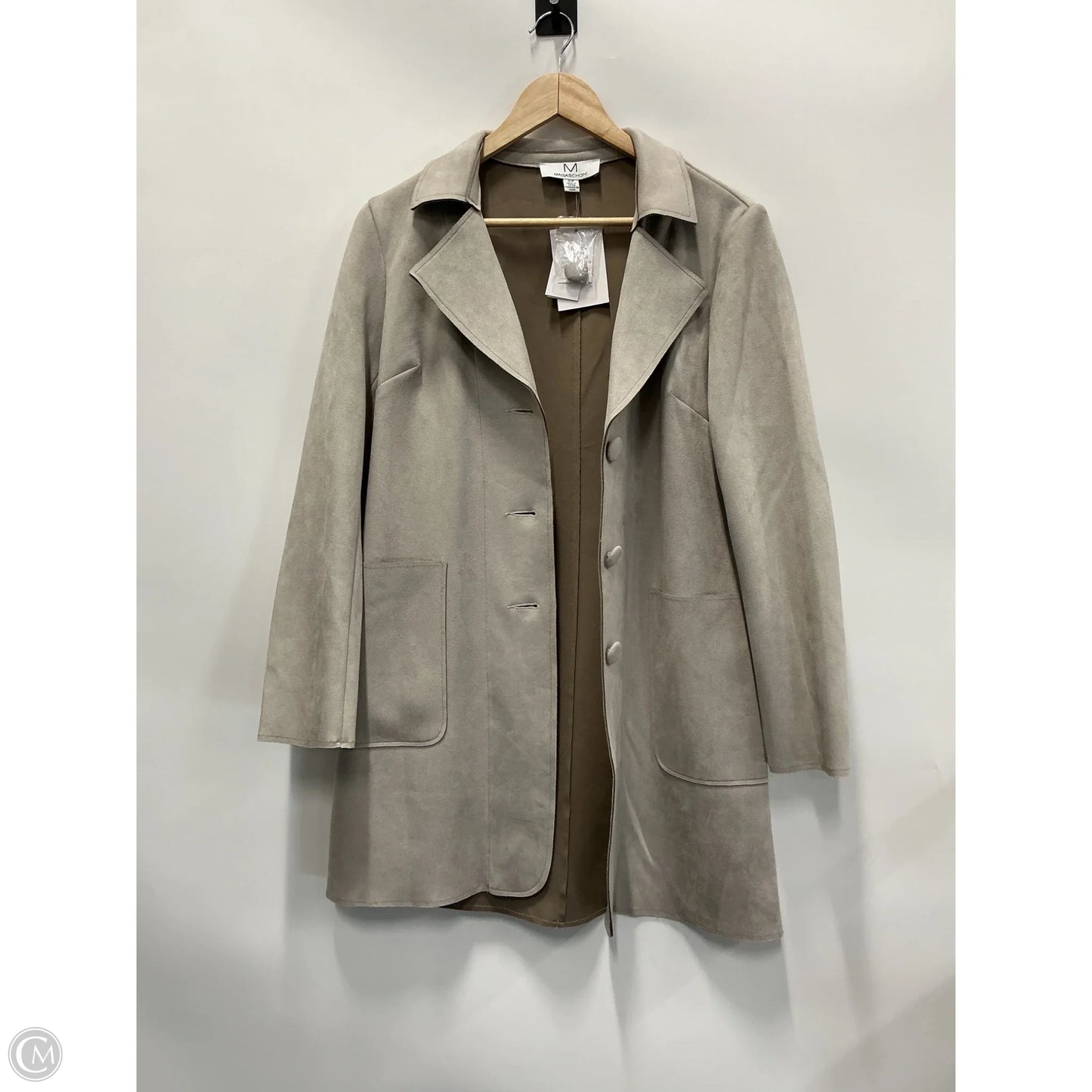 Jacket Other By Magaschoni In Grey, Size: S