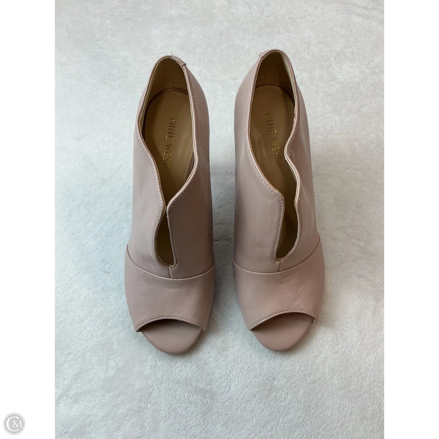 Shoes Heels Stiletto By Nine West In Pink, Size: 8