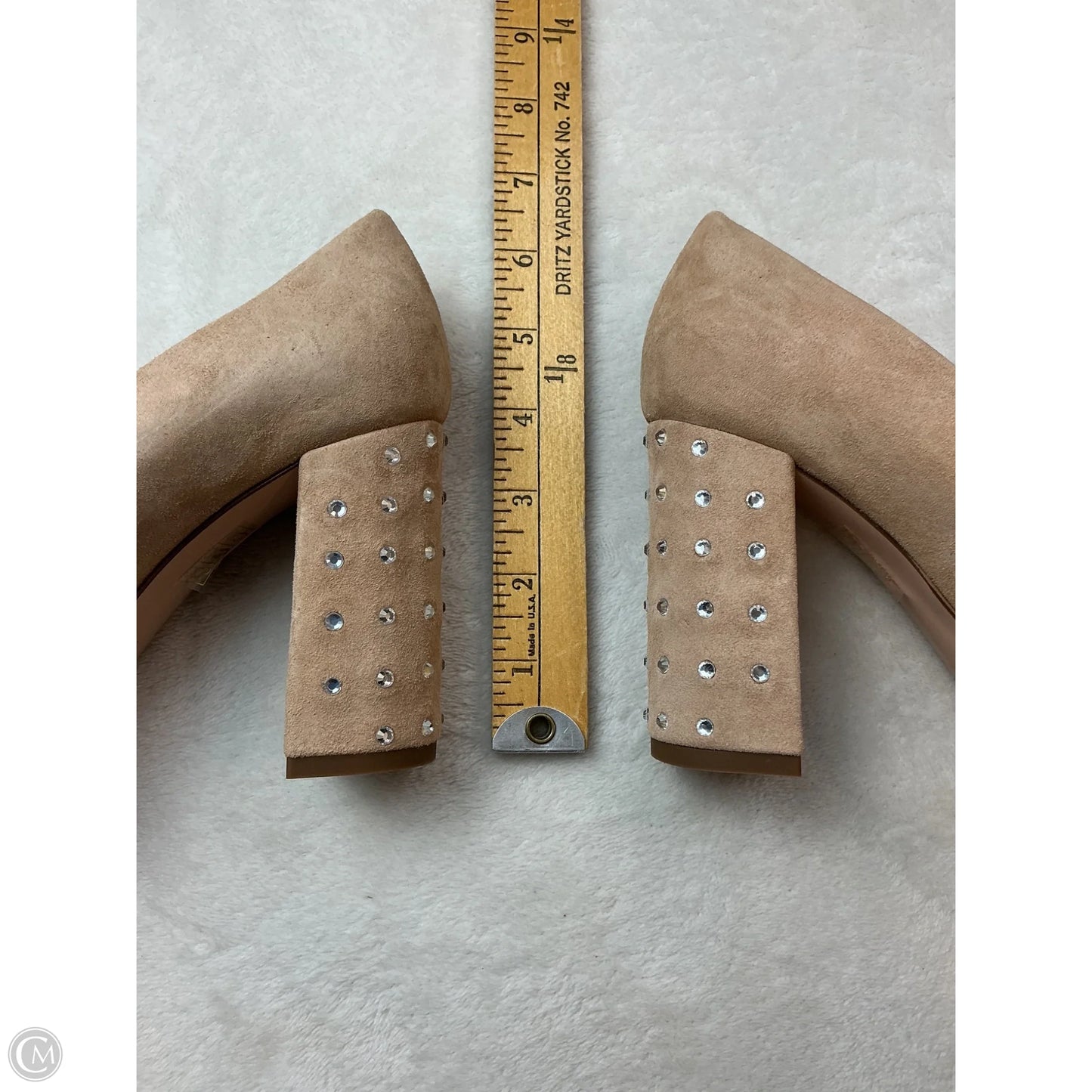 Shoes Heels Block By J. Crew In Cream, Size: 8