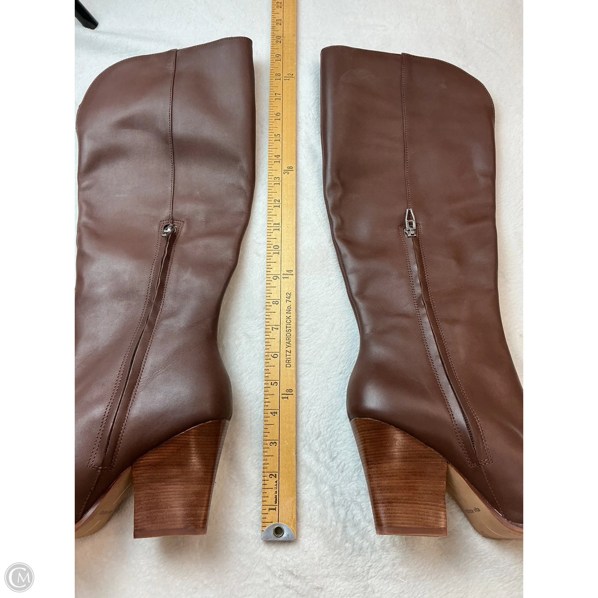 Boots Mid-calf Heels By Dolce Vita In Brown, Size: 7