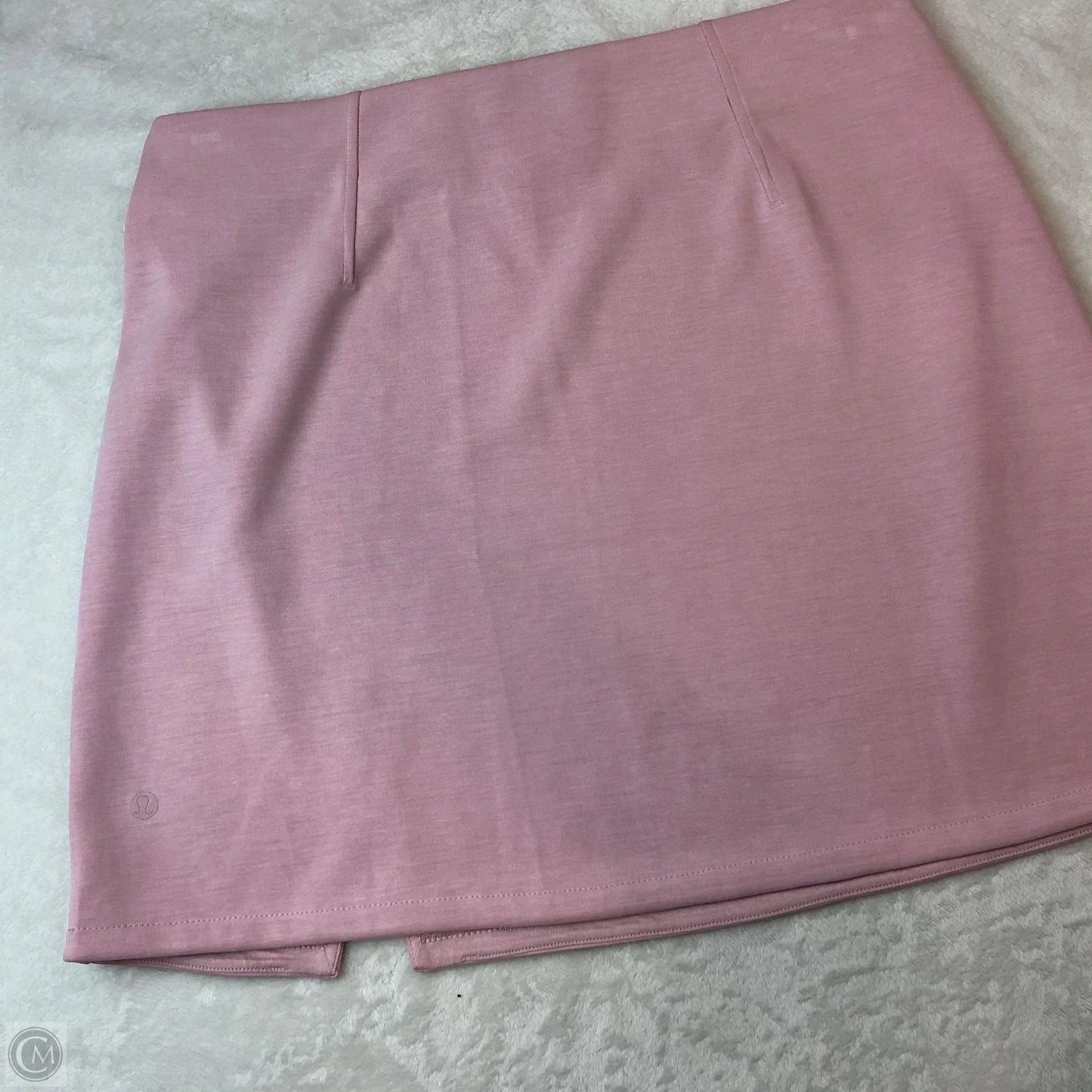 Athletic Skirt By Lululemon In Pink, Size: L