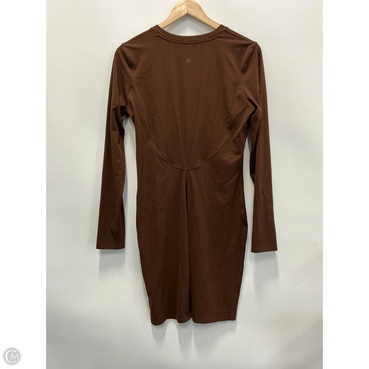 Athletic Dress By Lululemon In Brown, Size: L