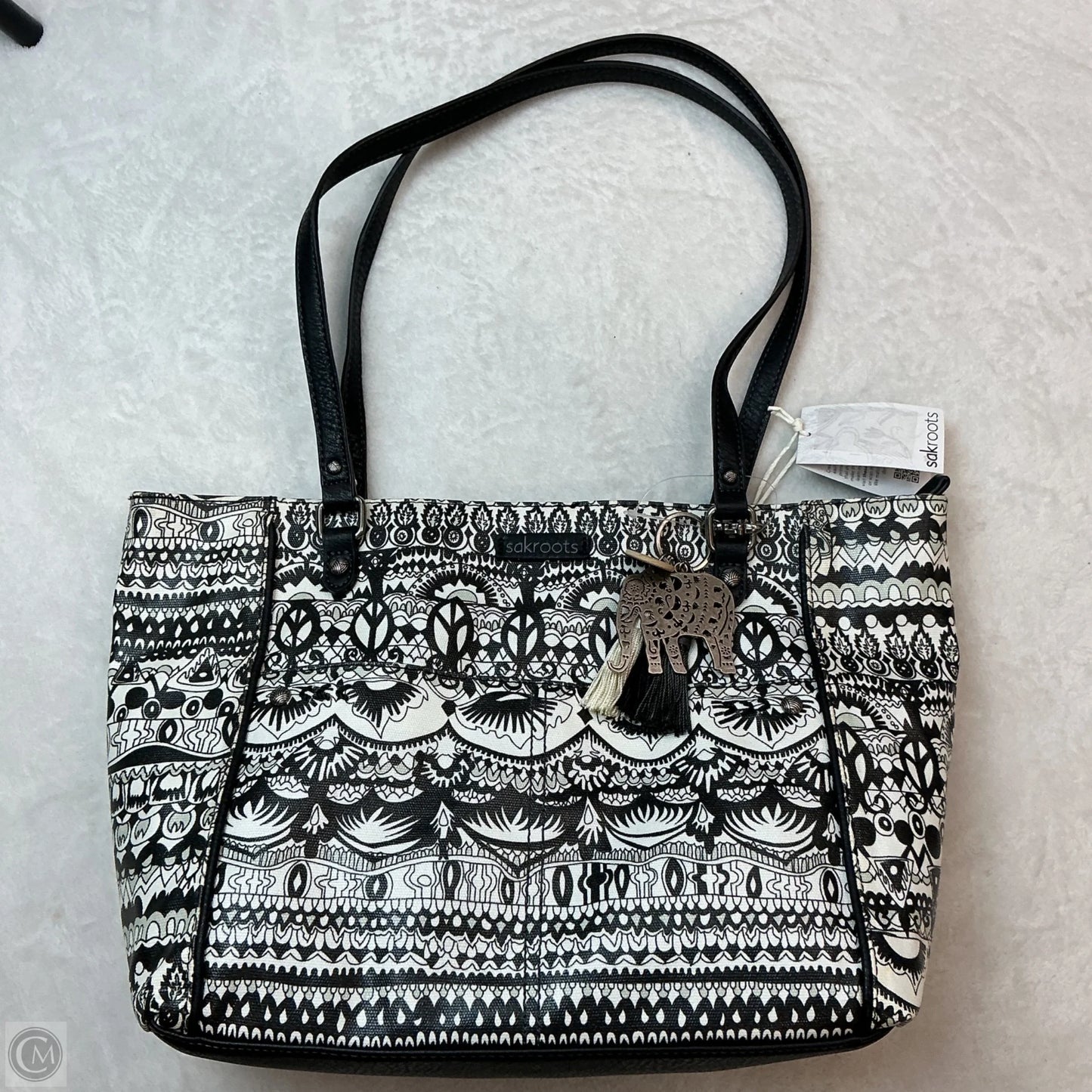 Handbag By Sakroots, Size: Medium