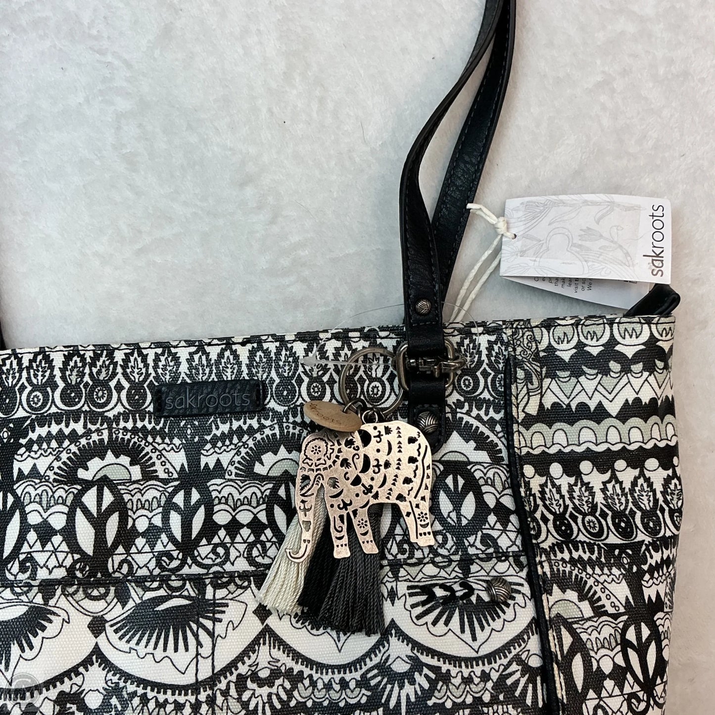 Handbag By Sakroots, Size: Medium