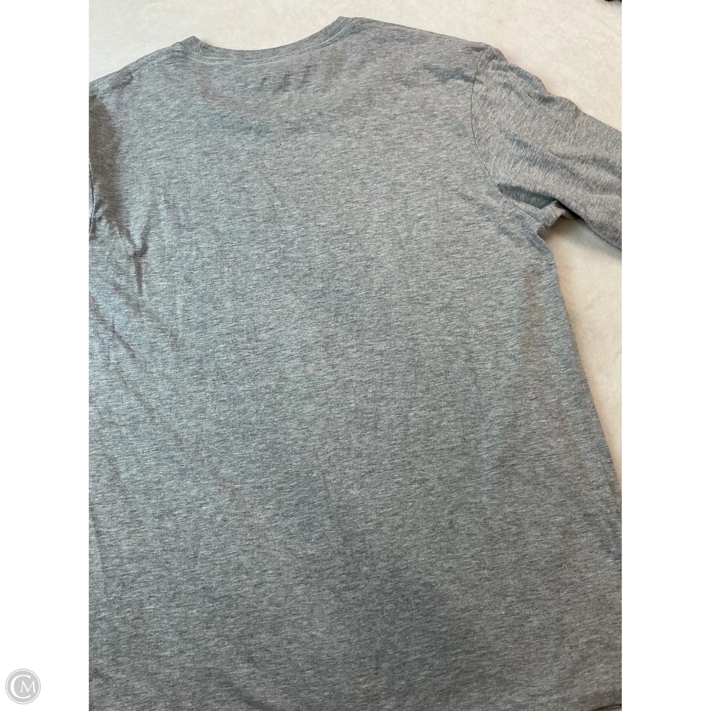 Top Long Sleeve By Nfl In Grey, Size: L