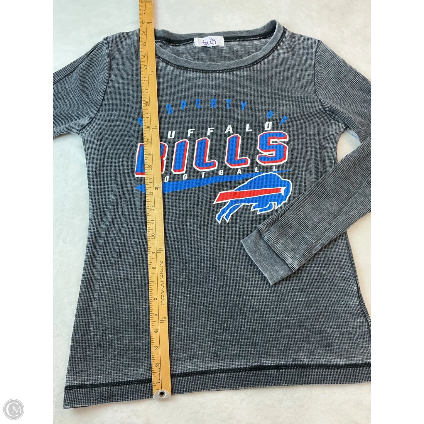 Top Long Sleeve By Clothes Mentor In Grey, Size: Xl
