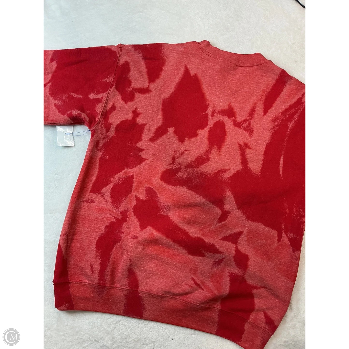 Sweatshirt Crewneck By Gildan In Red, Size: M