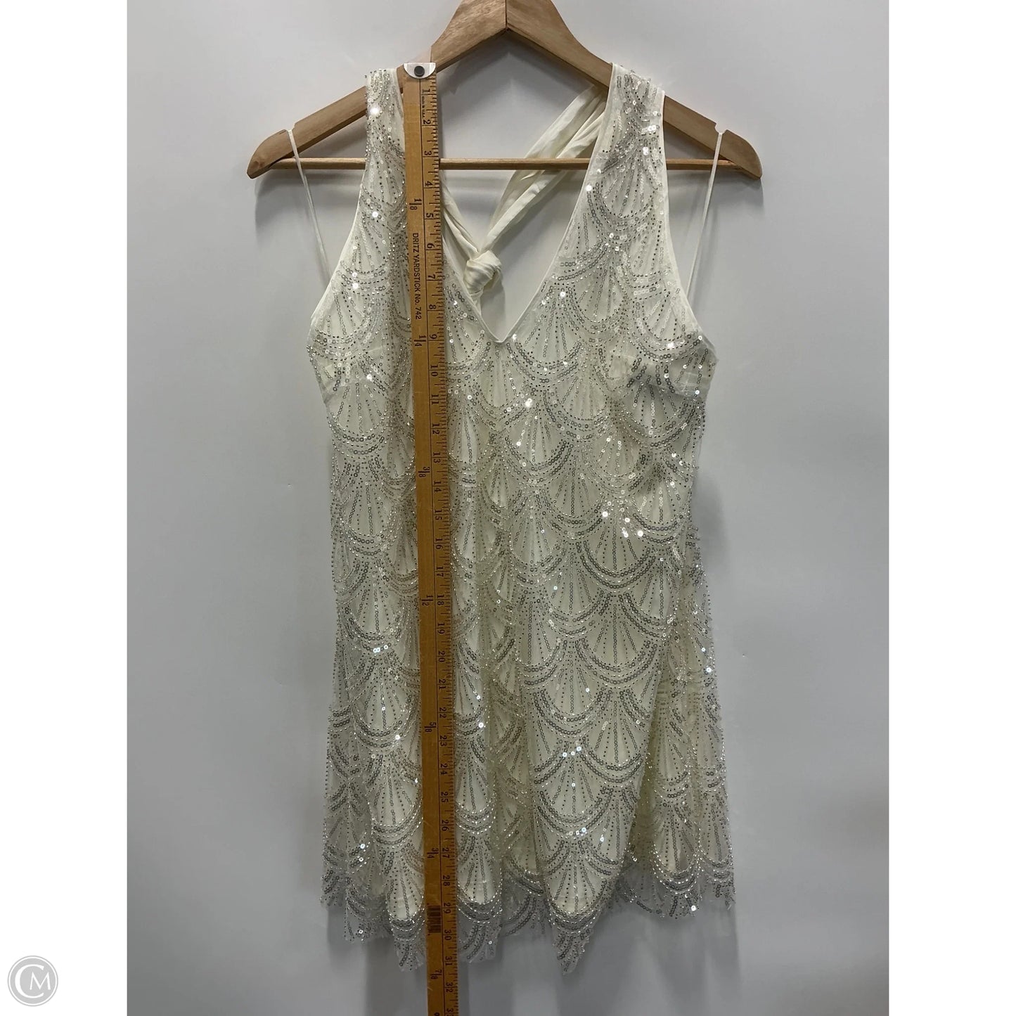 Dress Party Short By 12th Tribe In White, Size: M