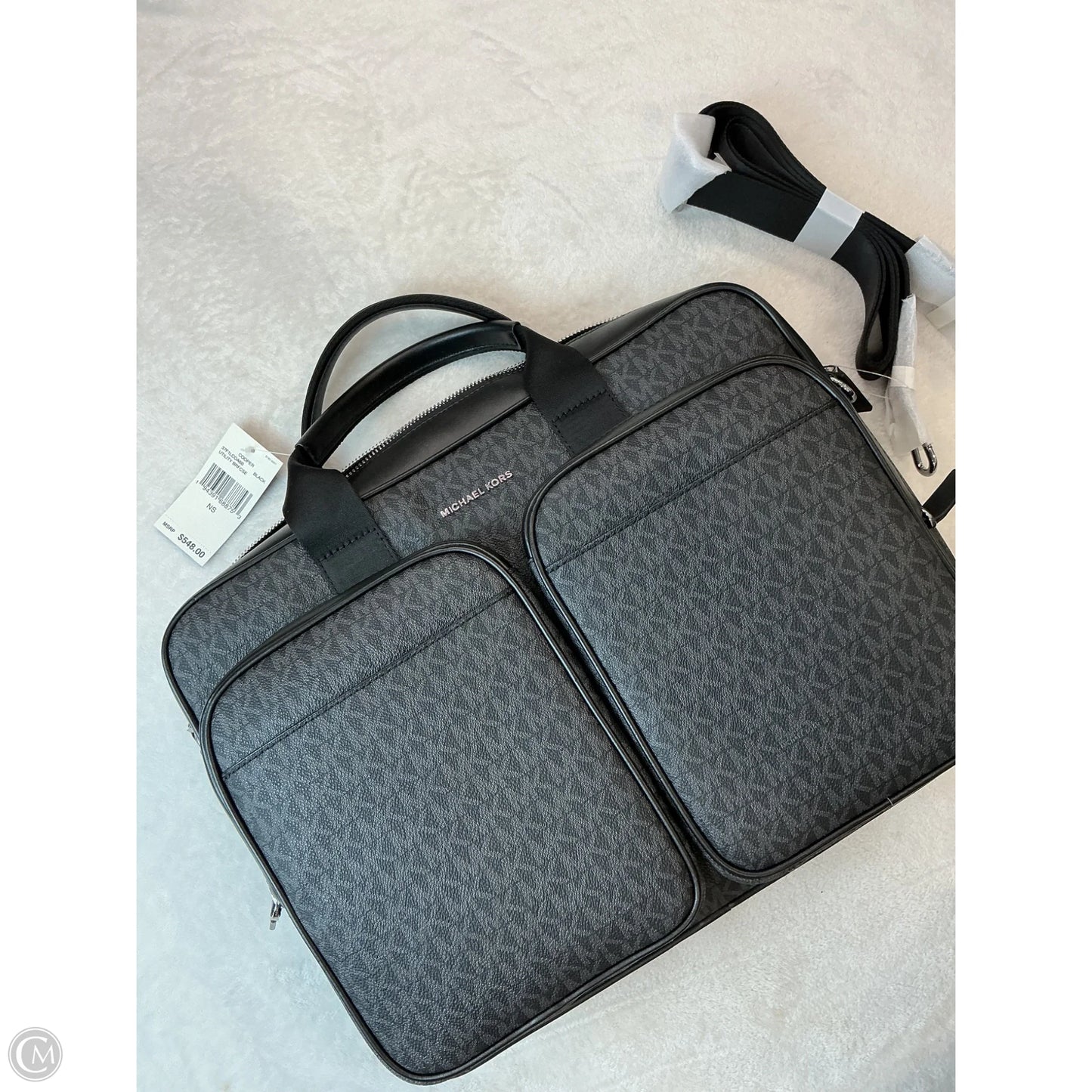 Laptop Bag Designer By Michael Kors, Size: Large