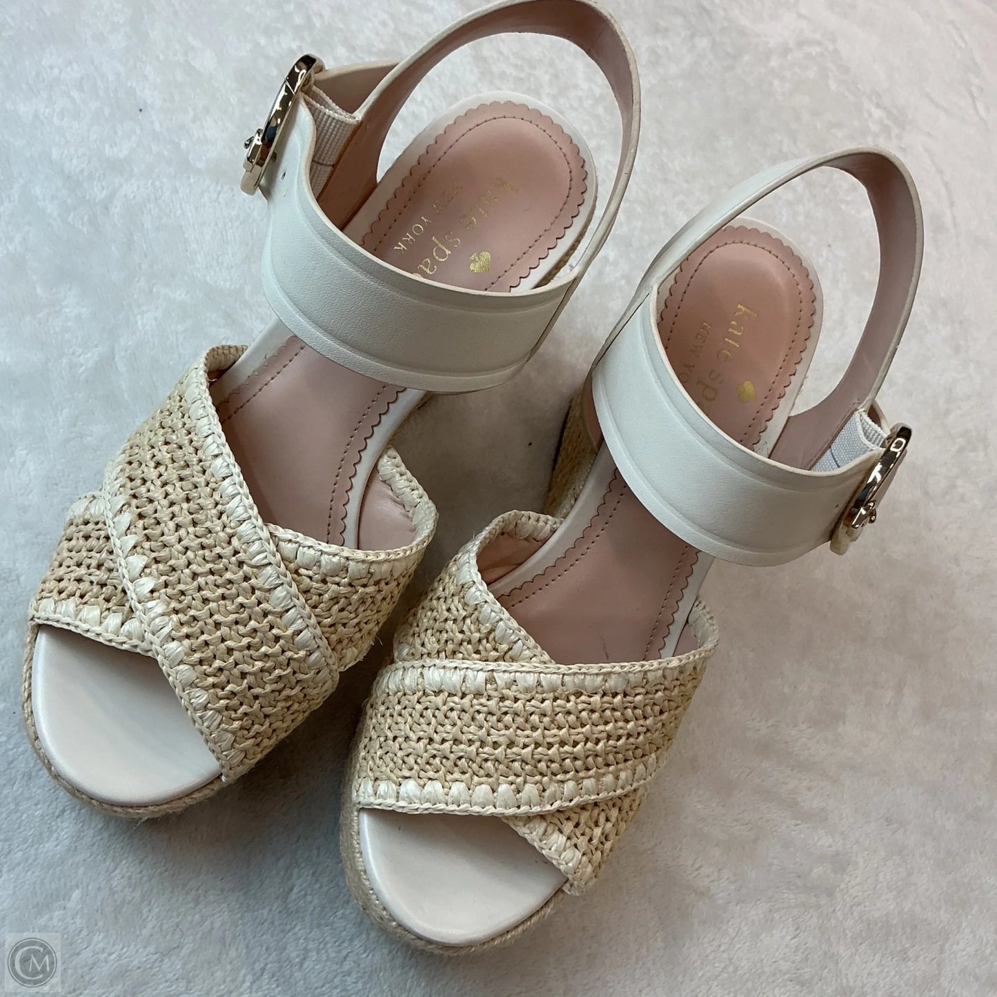Shoes Designer By Kate Spade In White, Size: 6