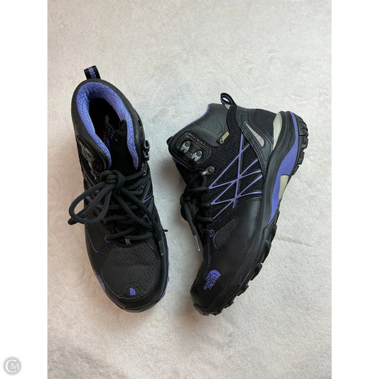 Boots Hiking By The North Face In Black & Purple, Size: 9