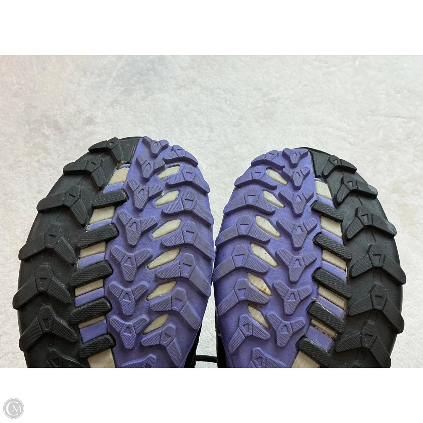 Boots Hiking By The North Face In Black & Purple, Size: 9