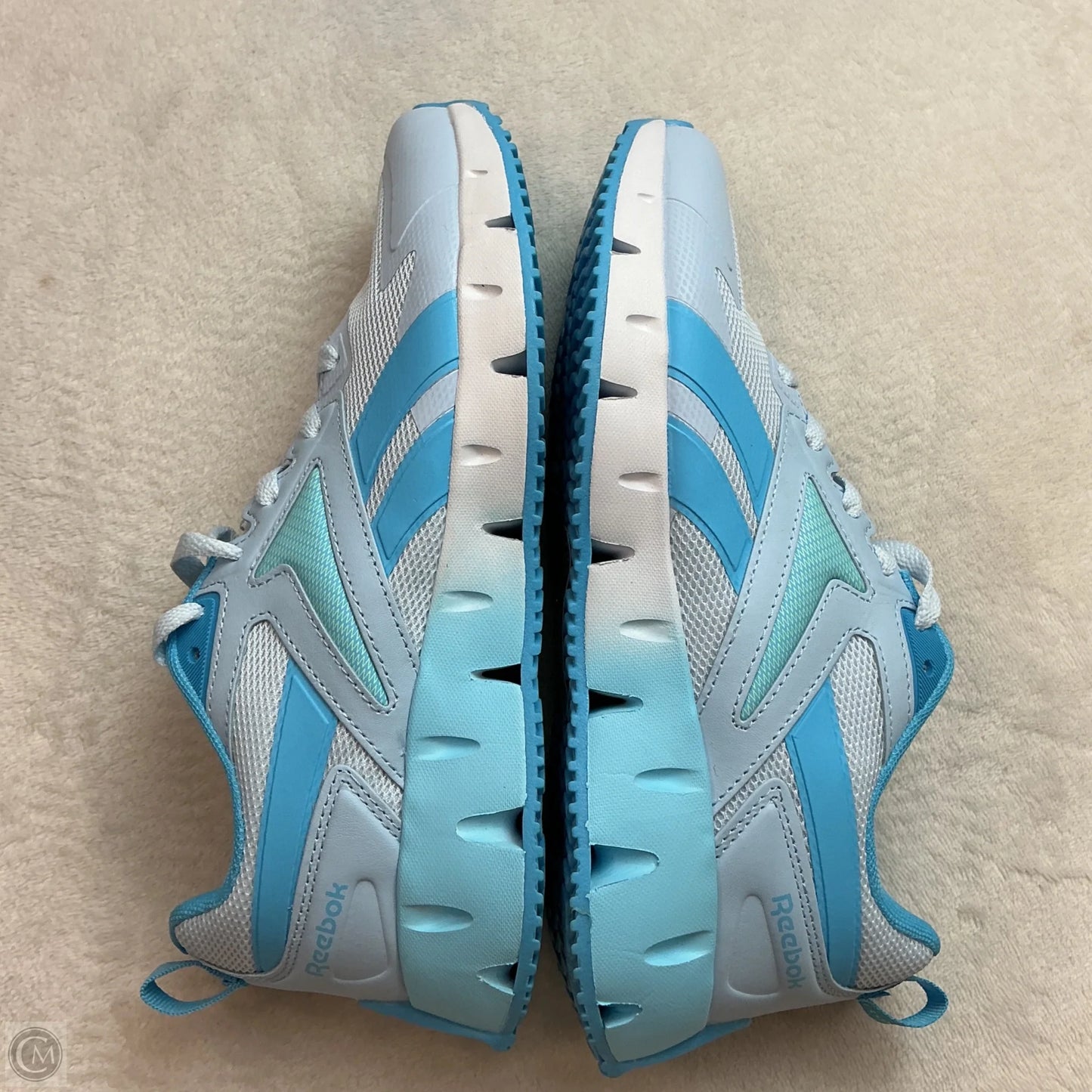 Shoes Athletic By Reebok In Blue, Size: 7
