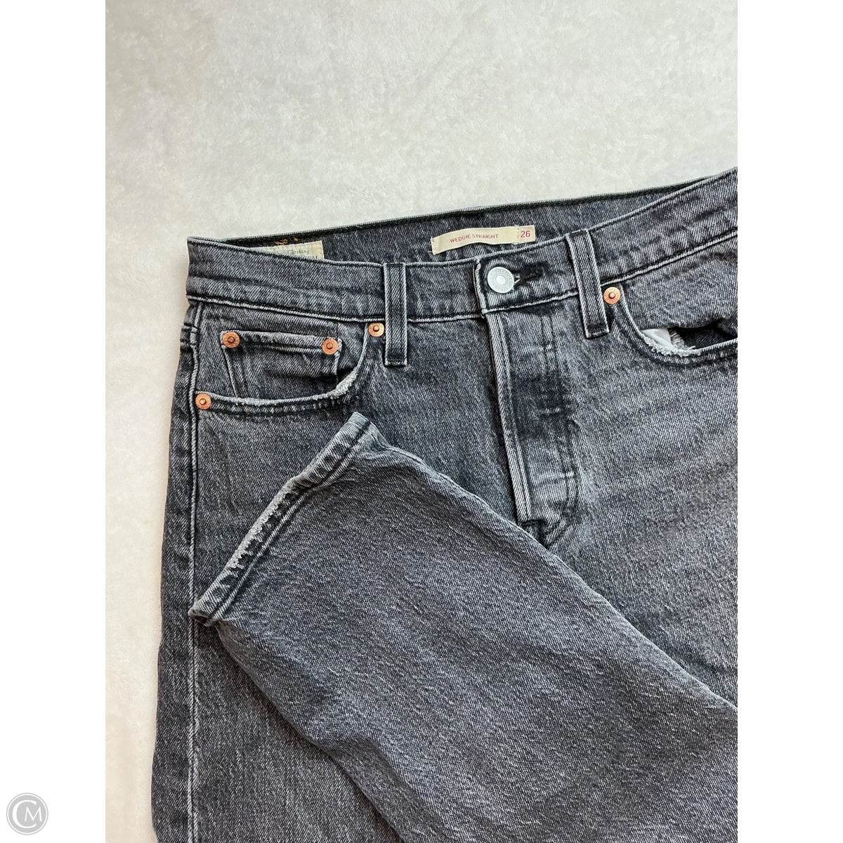 Pants Other By Levis In Grey Denim, Size: 4