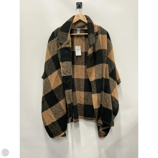 Shawl By Vince Camuto In Black & Brown, Size: Osfm