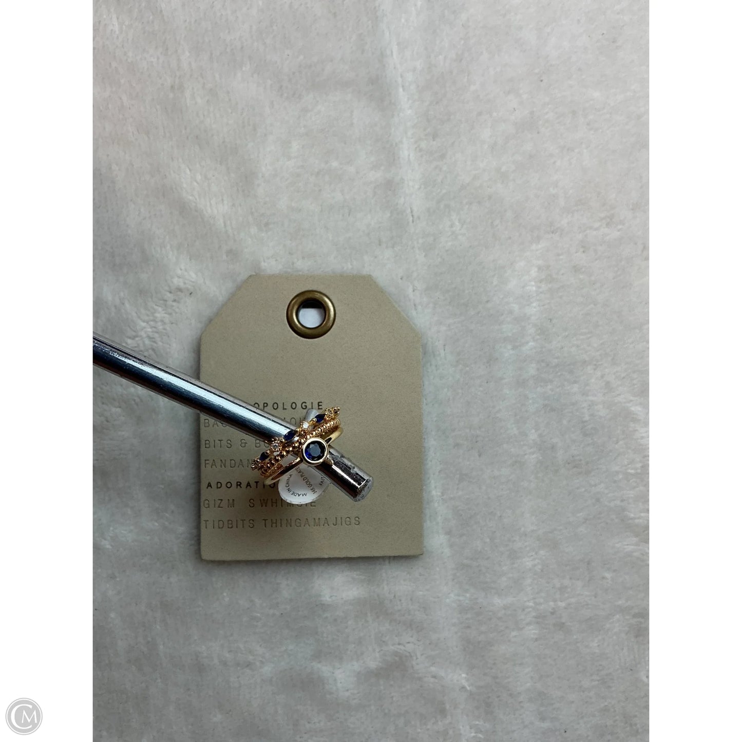 Ring Stackable By Anthropologie, Size: 03 Piece Set