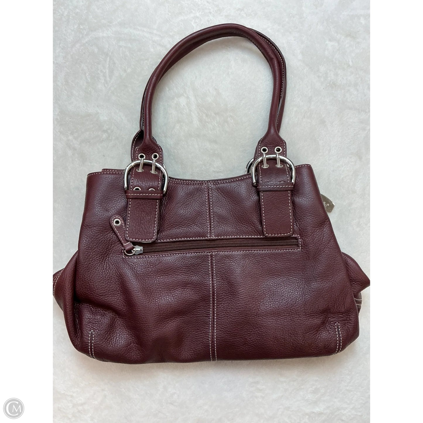 Handbag Leather By Tignanello  Purses, Size: Medium