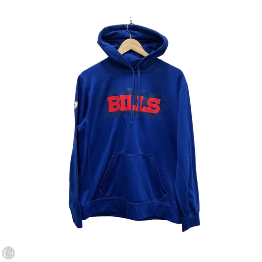 Sweatshirt Hoodie By Nfl In Blue, Size: M