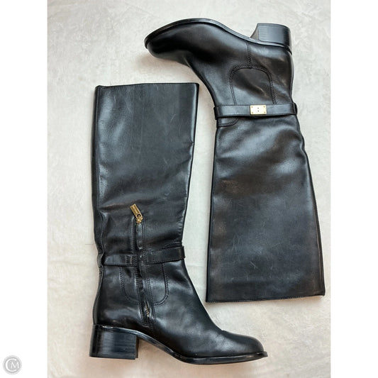 Boots Mid-calf Flats By Michael By Michael Kors In Black, Size: 6.5
