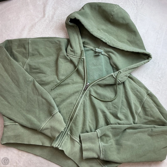 Athletic Sweatshirt Hoodie By Athleta In Green, Size: Xs
