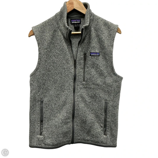 Vest Fleece By Patagonia In Grey, Size: S