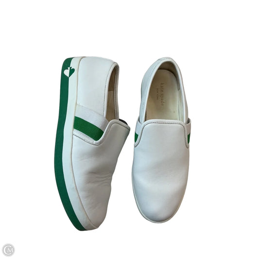Shoes Designer By Kate Spade In White, Size: 8