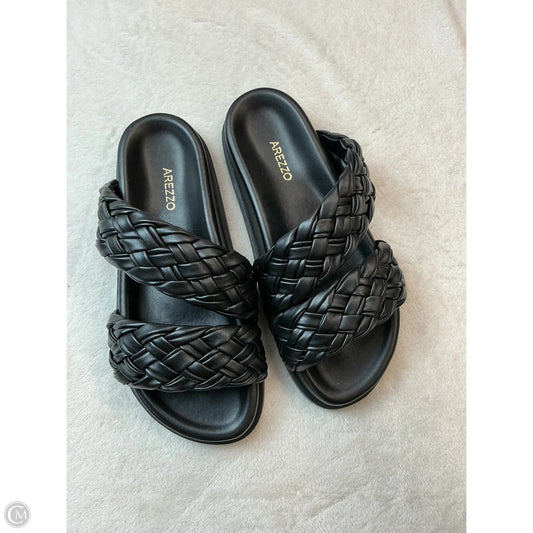 Sandals Flats By Cmc In Black, Size: 7.5