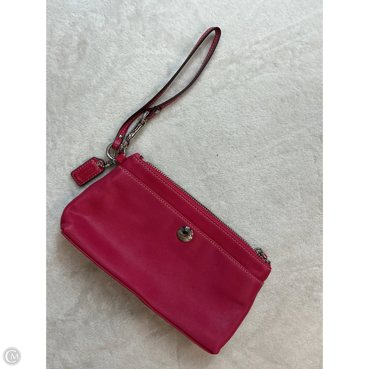 Wristlet Designer By Coach, Size: Medium