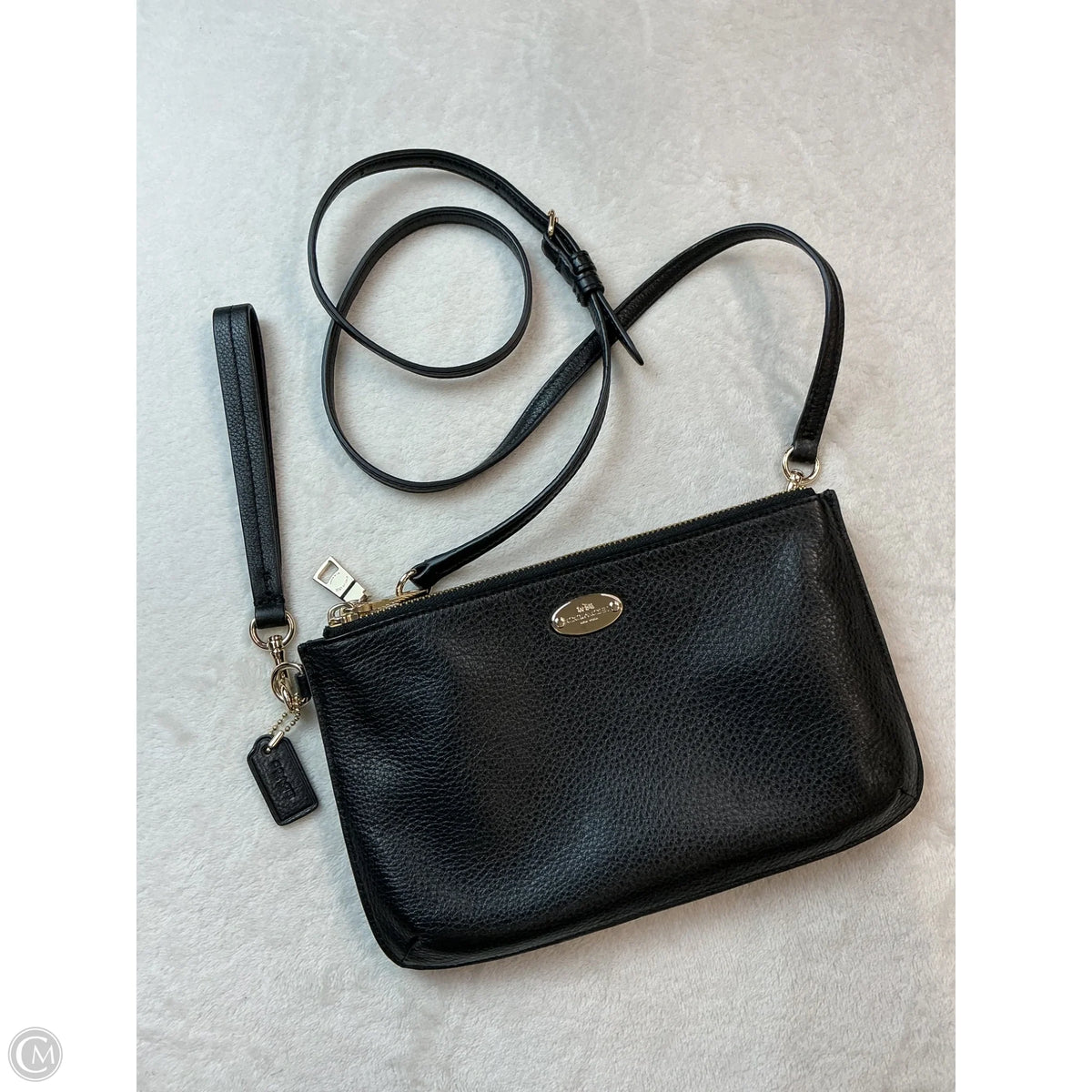 Crossbody Designer By Coach, Size: Small