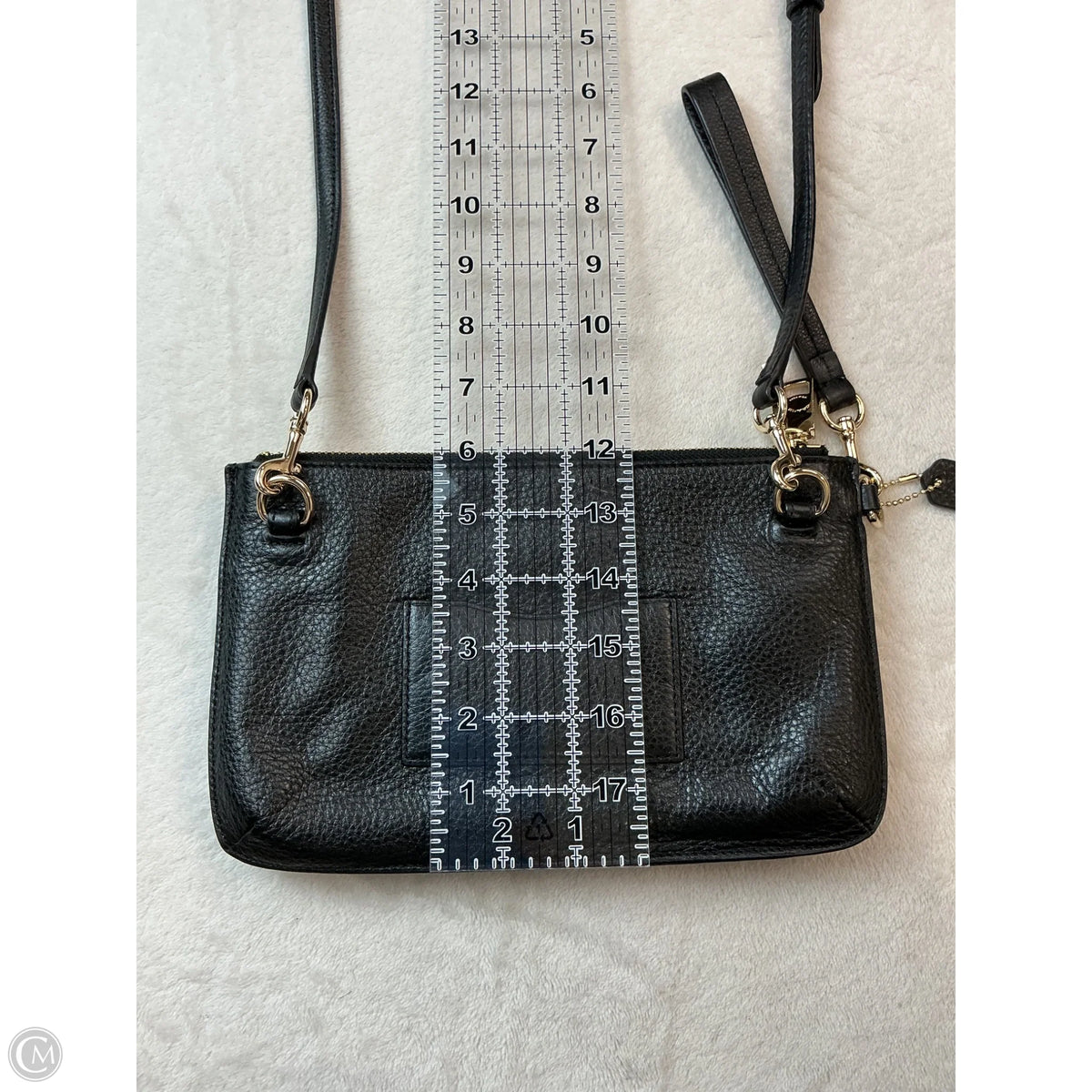 Crossbody Designer By Coach, Size: Small