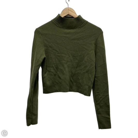 Top Long Sleeve Designer By Alice + Olivia In Green, Size: L