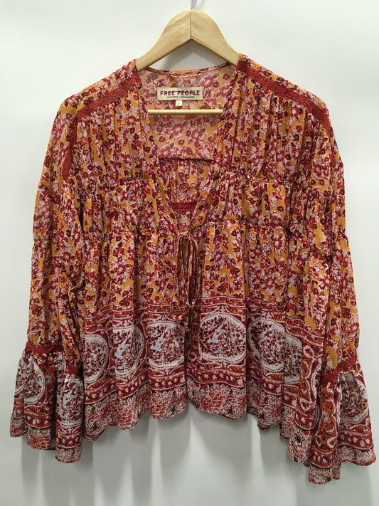 Top Long Sleeve By Free People  Size: S