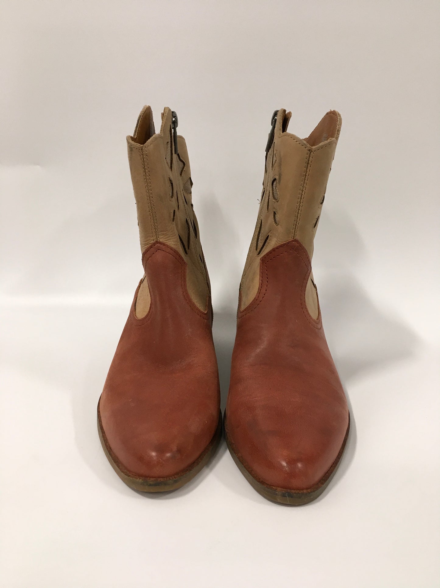 Boots Western By Lucky Brand In Tan, Size: 7.5