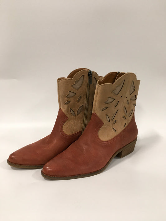 Boots Western By Lucky Brand In Tan, Size: 7.5