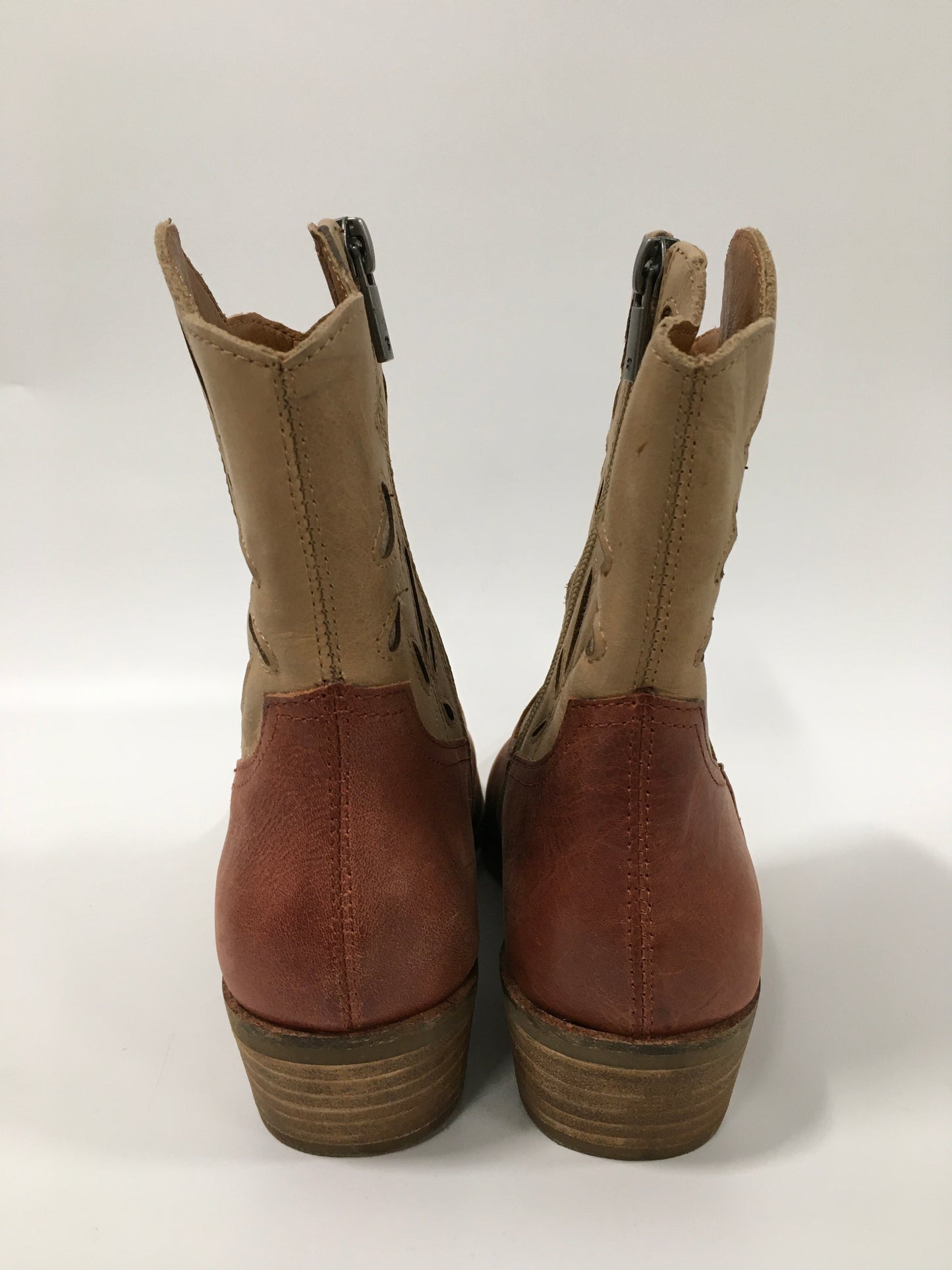 Boots Western By Lucky Brand In Tan, Size: 7.5