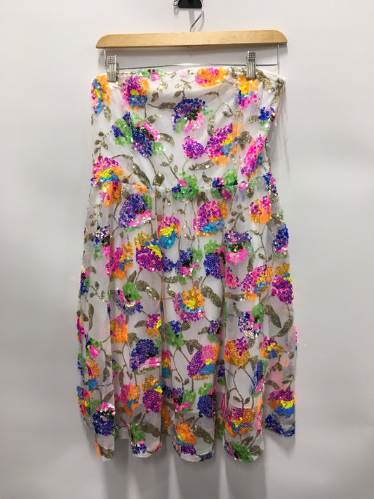 Multi-colored Dress Party Short New York And Co, Size M