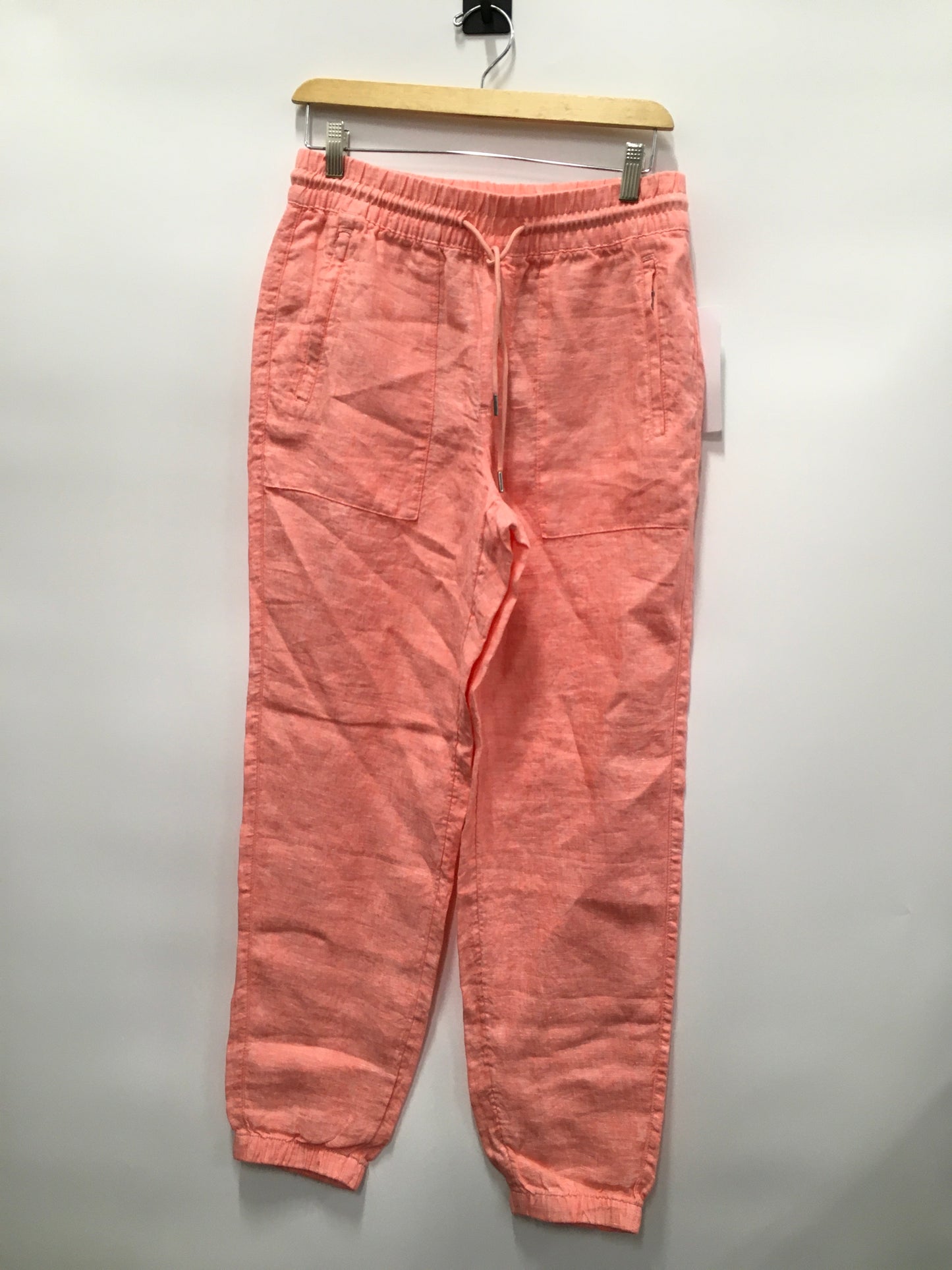 Peach Pants Linen Athleta, Size 4