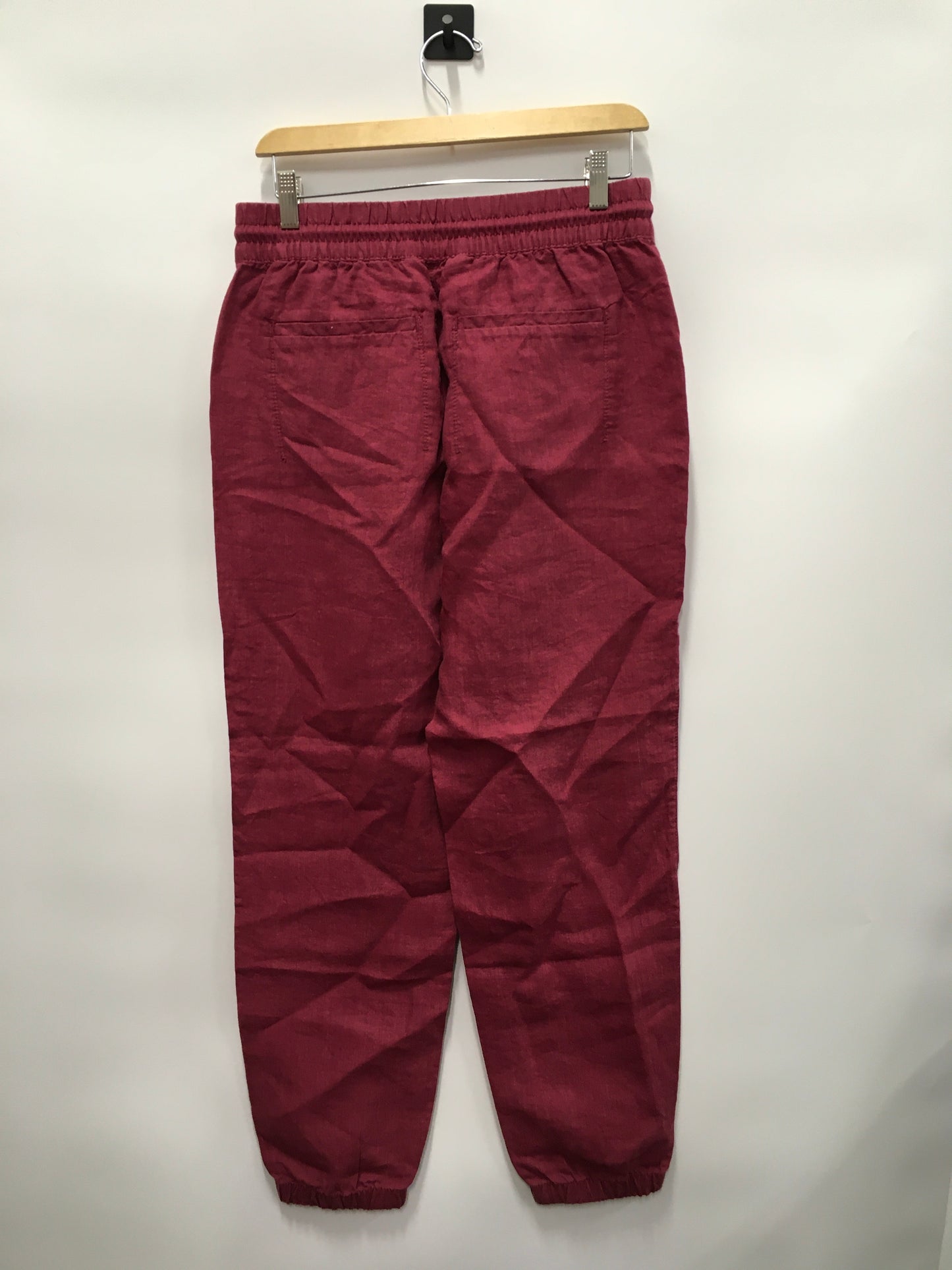 Red Pants Linen Athleta, Size 4