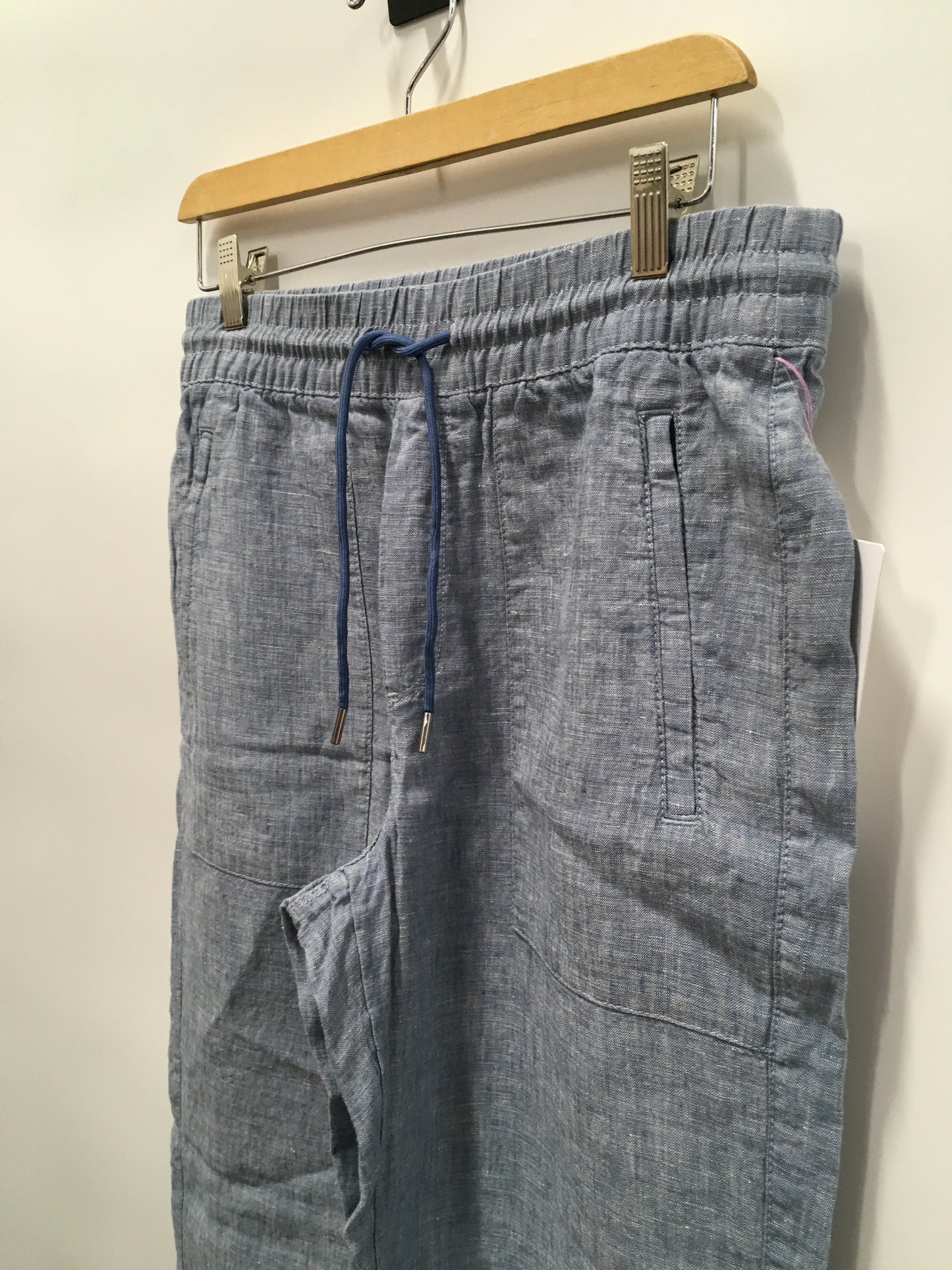 Blue Pants Linen Athleta, Size 4