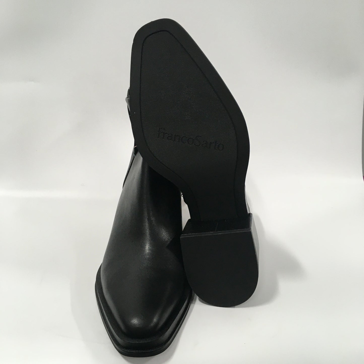 Boots Ankle Heels By Franco Sarto In Black, Size: 10