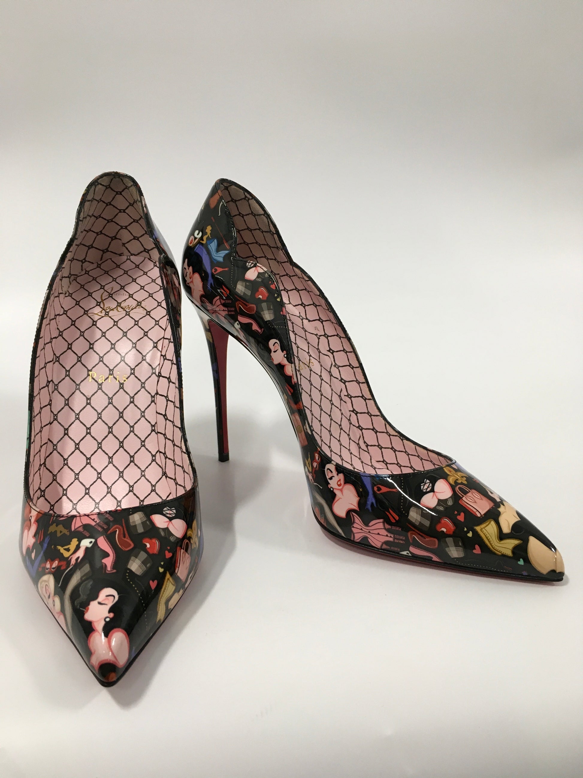 Black Shoes Designer Christian Louboutin, Size – Clothes