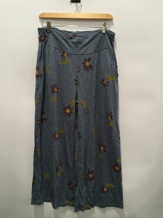 Pants Wide Leg By Toad & Co In Floral Print, Size: L