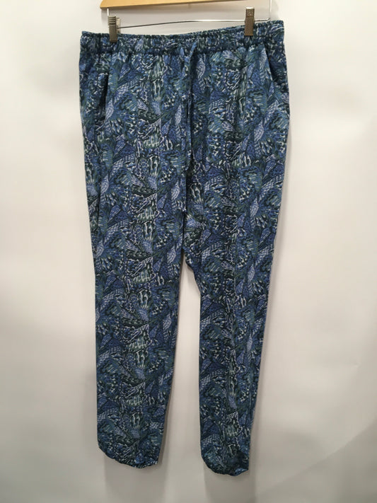 Pants Joggers By Toad & Co In Floral Print, Size: L