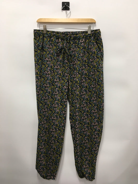 Pants Joggers By Toad & Co In Floral Print, Size: L