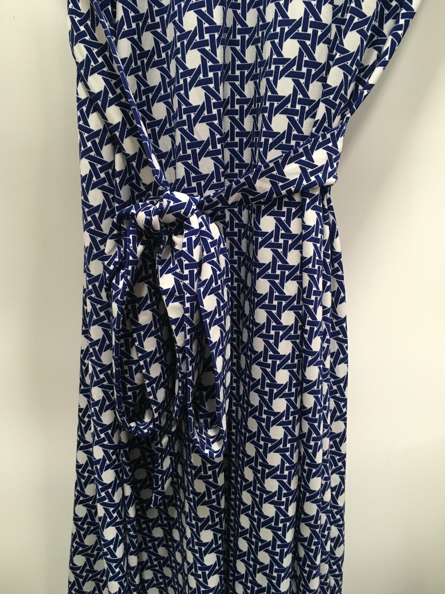 Blue Dress Casual Short Leota, Size M