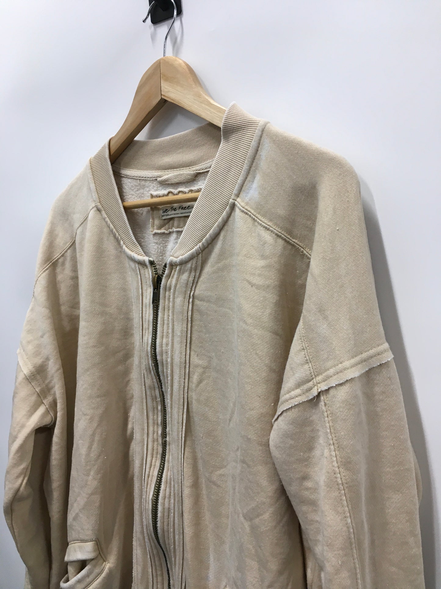 Cream Jacket Fleece We The Free, Size M