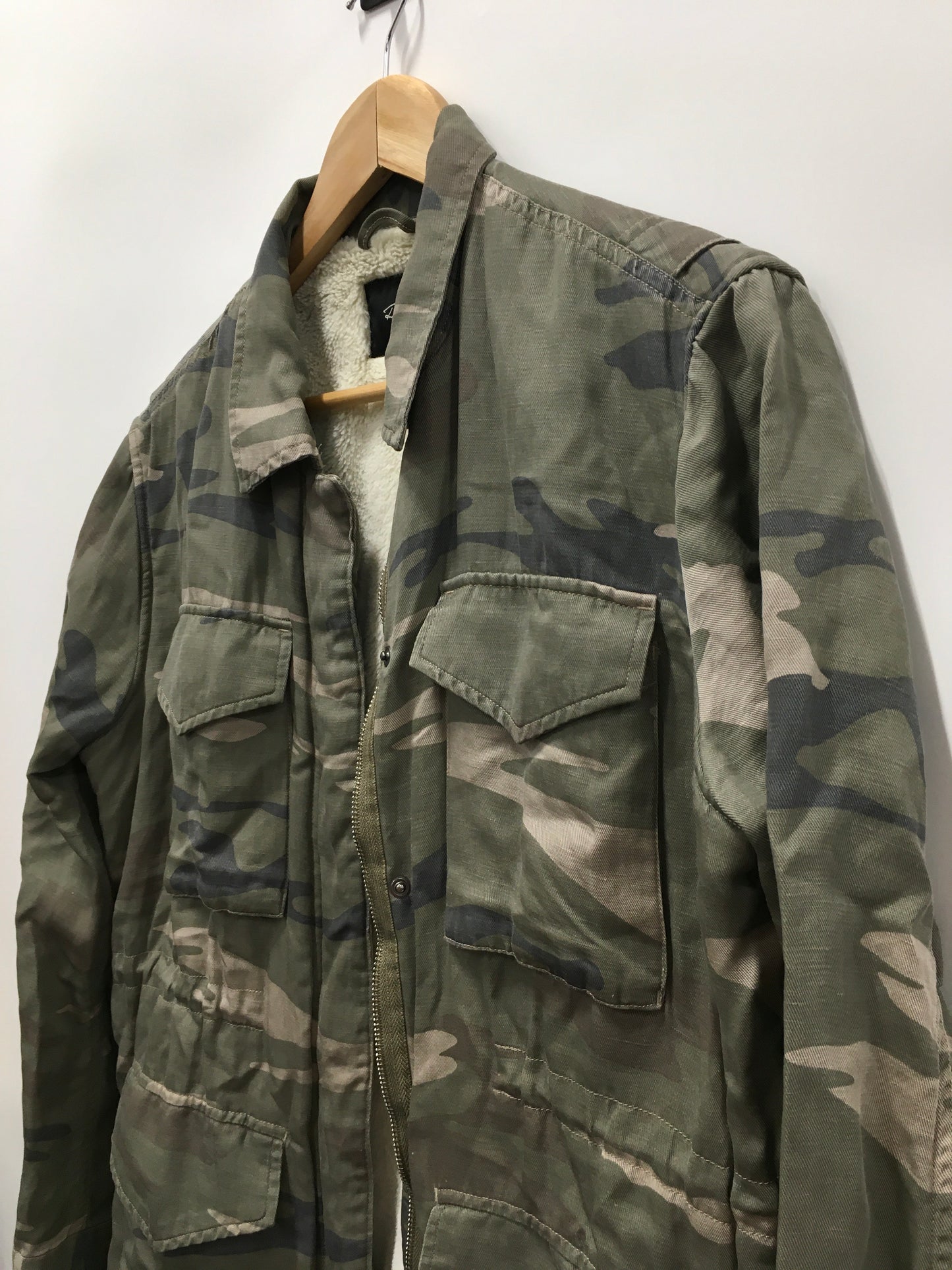 Camouflage Print Jacket Other Rails, Size M