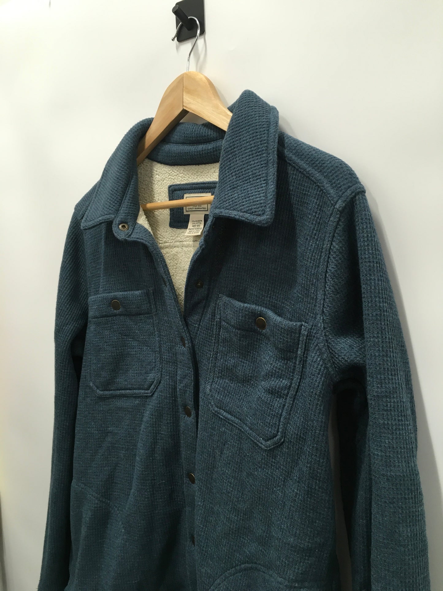 Teal Jacket Fleece L.l. Bean, Size M