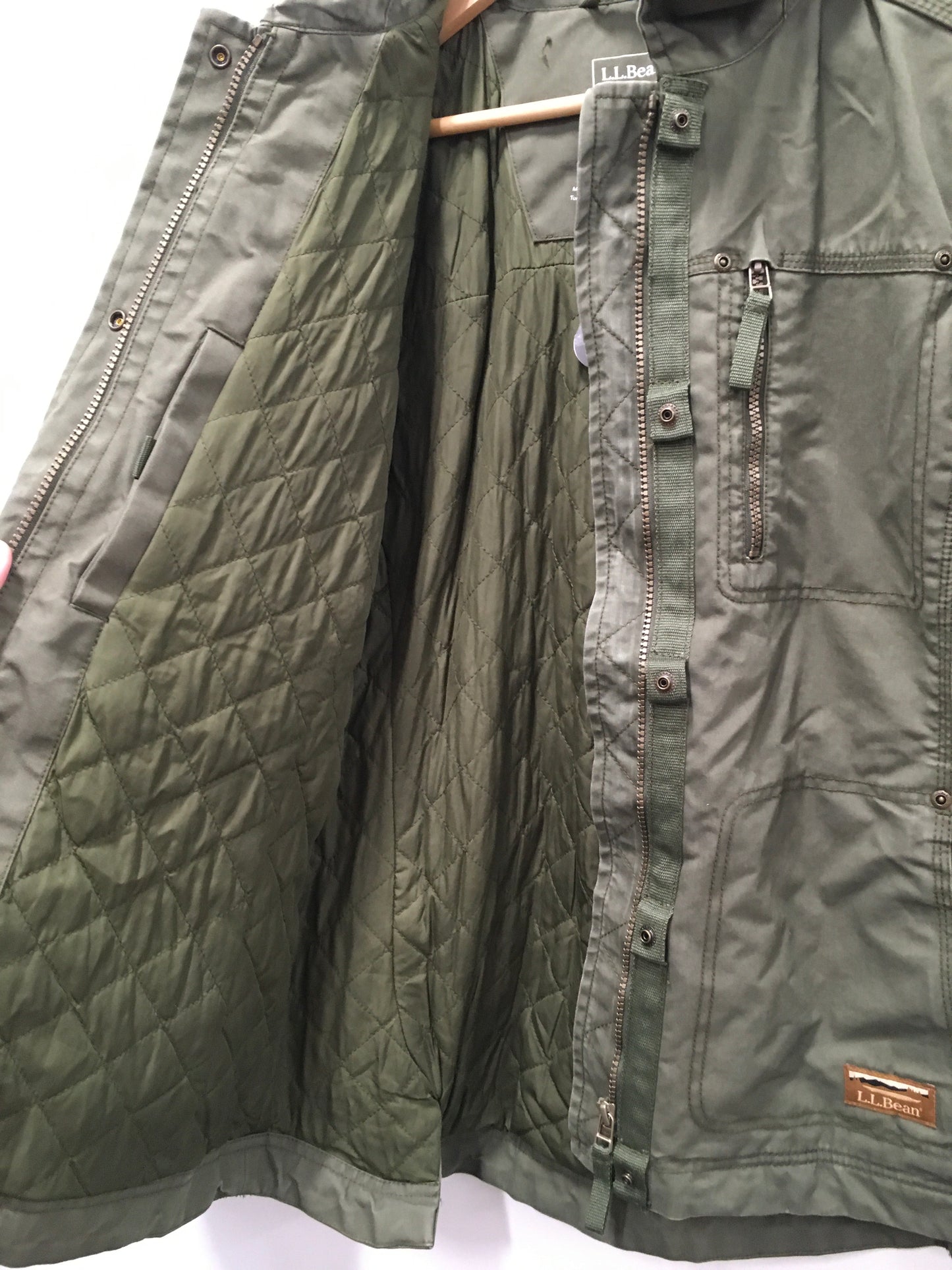 Green Jacket Utility L.l. Bean, Size M