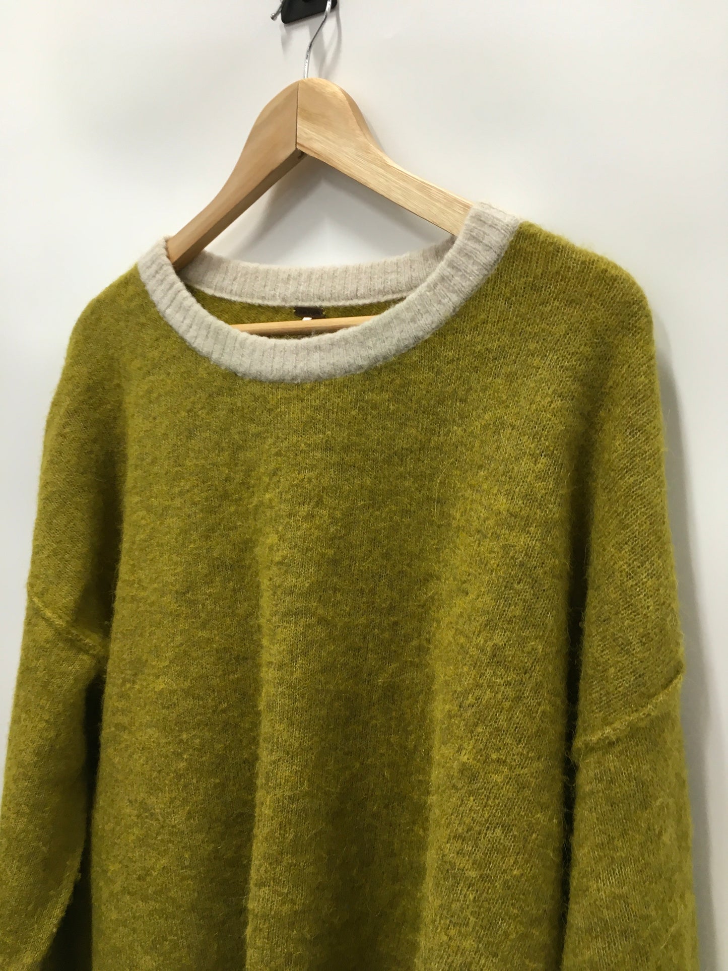 Chartreuse Sweater Free People, Size S